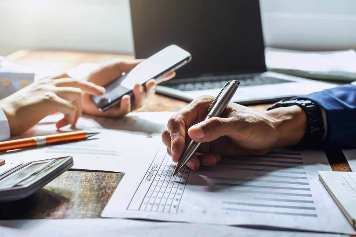 What are the types of accounts under COA?